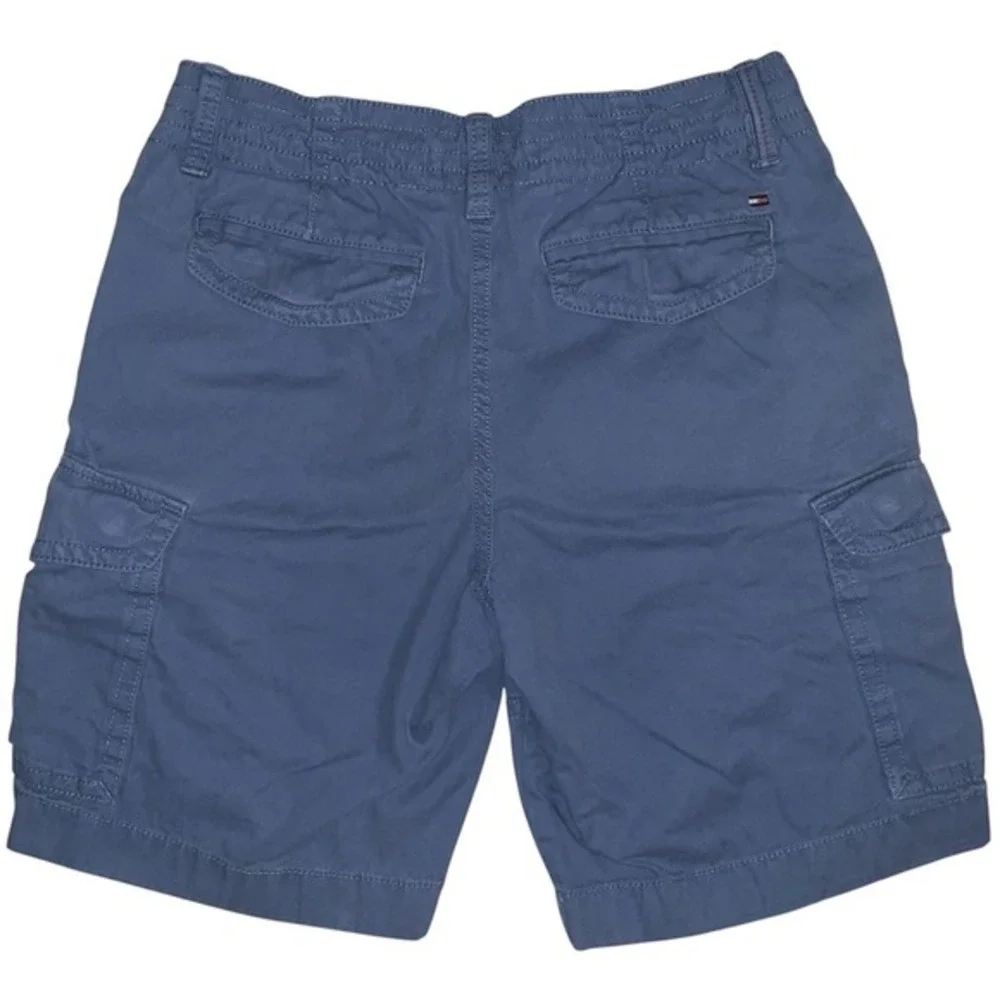 Tommy Hilfiger Men's 31 Steel Blue Cargo Shorts 9
